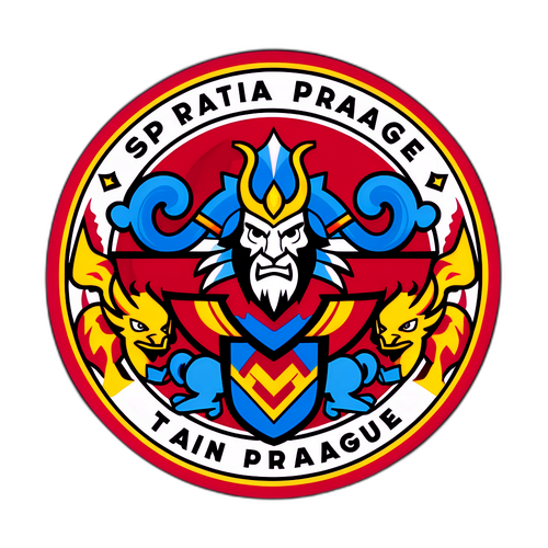 Fantastik Tasarımlı Sparta Prag Amblemi