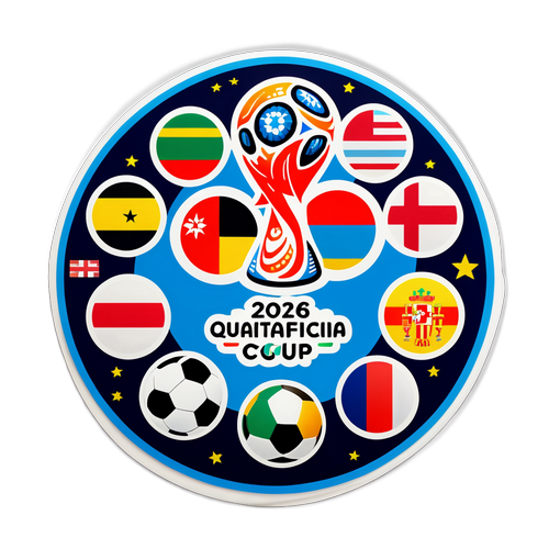 Motivationssticker für die WM-Qualifikation 2026