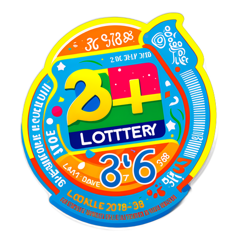การออกแบบตั๋วลอตเตอรี่สีสันสดใส พร้อมวันที่ 'ลอตเตอรี่ลาว 23/7/68'