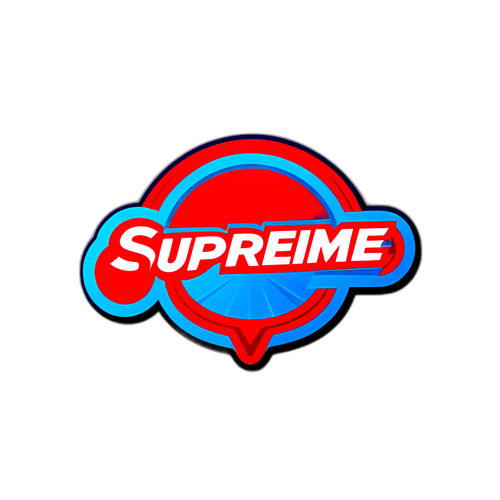 Supreme stylizovaný logo