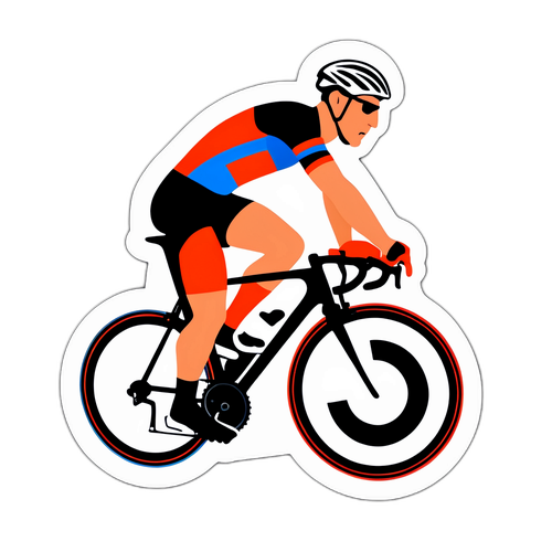 Fietser in Actie