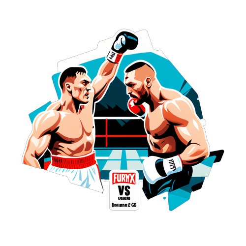 Usyk vs Fury 2 Sticker