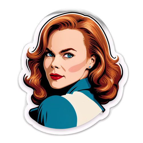 Nicole Kidman i klassisk Hollywood-stil