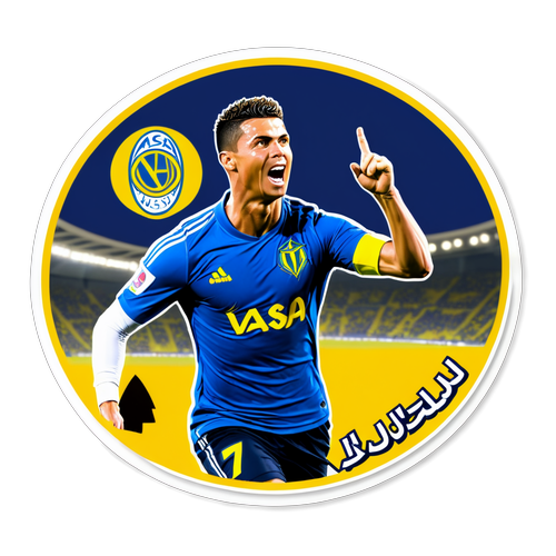 Sticker về trận đấu giữa Al-Nassr và Al Wasl