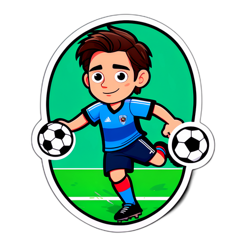 Thomas Frank med fotballspiriten