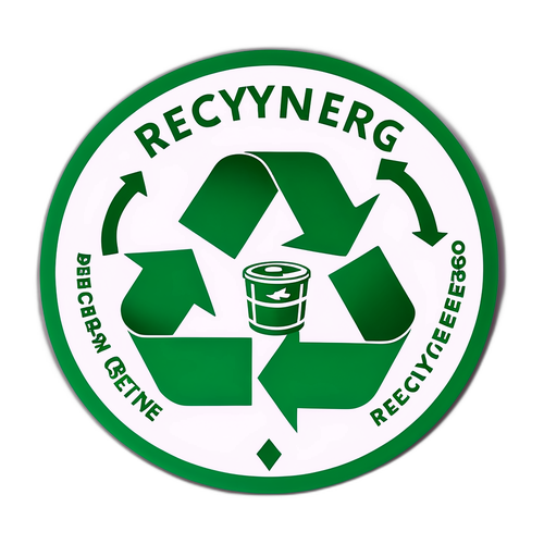 Geri Dönüşümün Önemi Sticker'ı