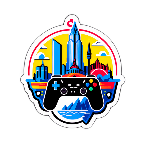 Retro Gaming Sticker ng IEM Cologne 2025