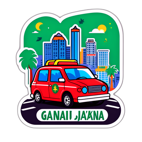 Stiker Ganjil Genap Jakarta