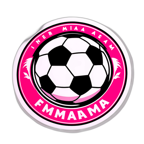 इंटर मियामी फैन स्टिकर