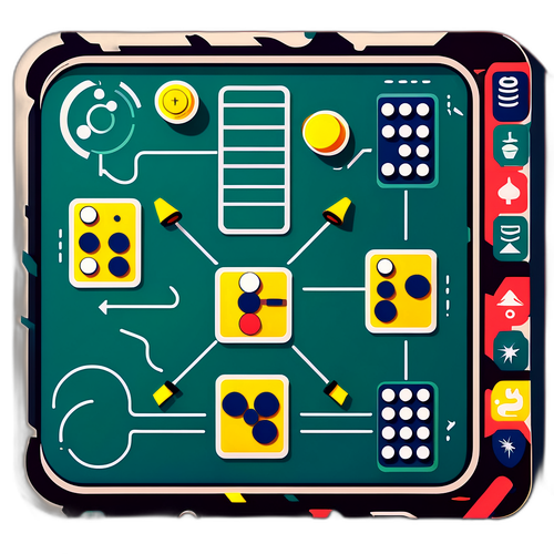 전술 보드의 추상적 표현