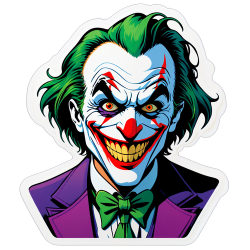 Joker-teemainen tarra