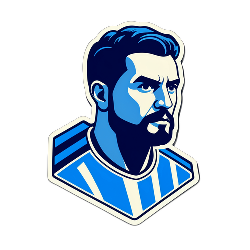 Real Sociedad Tarihi Silueti Sticker