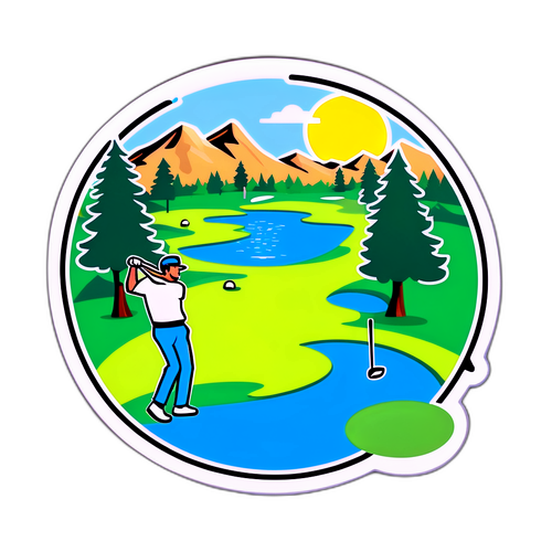 Iloinen Golfaaja