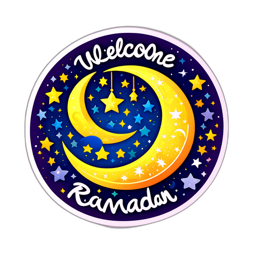 Ramazan'ı Karşılıyoruz Sticker Tasarımı