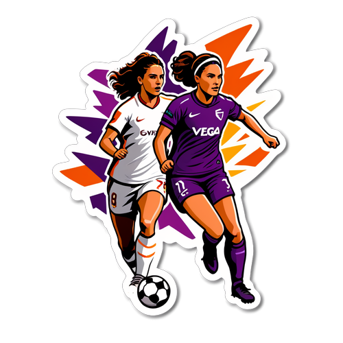 Sticker Celebrativo del Calcio Femminile