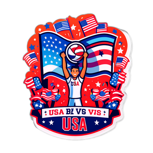 Stiker Menarik untuk 'USA vs'