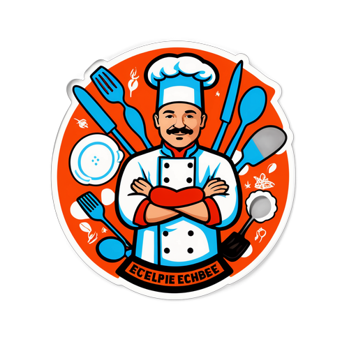 Autocollant hommage à Philippe Etchebest