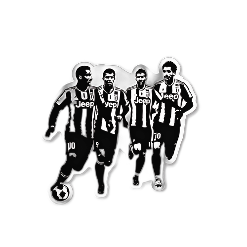 Adesivo Energetico Juventus: Forza Juve!