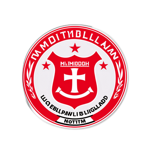 สติกเกอร์ส่งเสริมการแข่งขันฟุตบอล Nottm Forest กับ Midtjylland