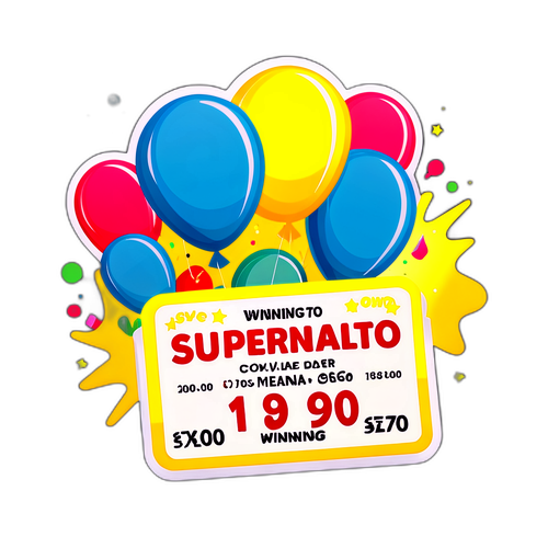 Sticker della Vittoria SuperEnalotto