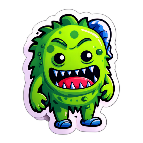 Монстр-доллар: Символ финансовых трудностей