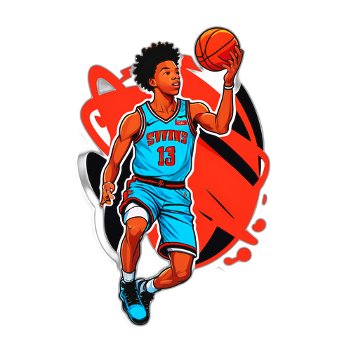 Anfernee Simons Slam Dunk Sticker