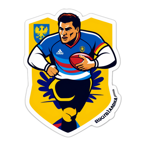 Sticker echipa națională de rugby a României