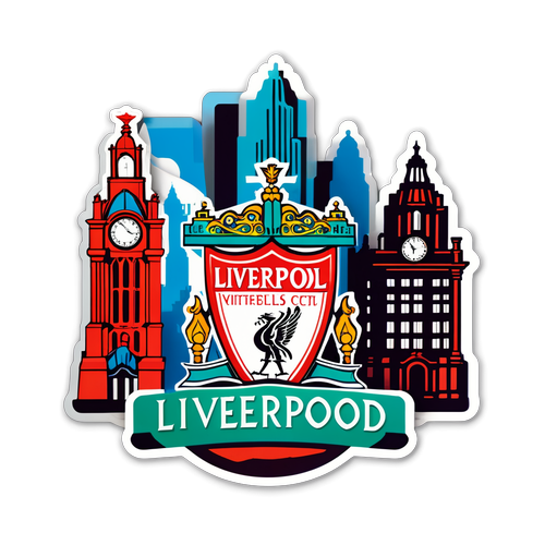 Liverpool’un Kalbi: Şehir İkonlarıyla Donatılan Bu Sticker Size Aşkı Hissettirecek!