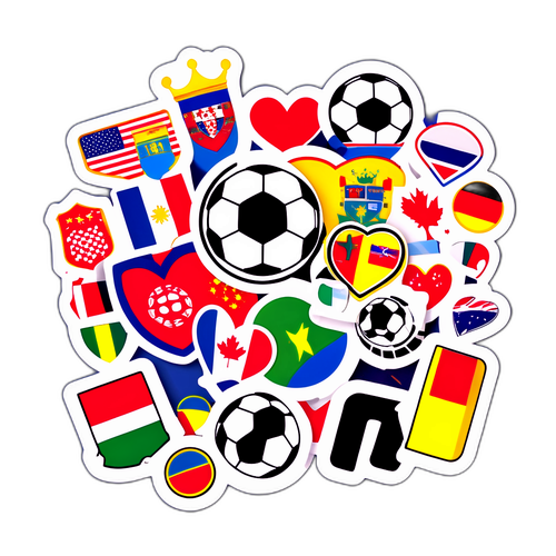 Những biểu tượng thể hiện tình yêu với bóng đá và các giải đấu quốc tế