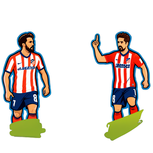 Návrh nálepky: Atlético Madrid vs Real Sociedad