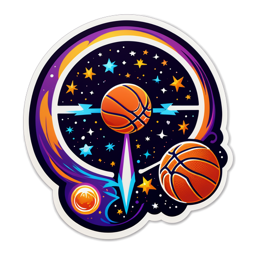 Modern na Sticker para sa Sparks vs Mercury