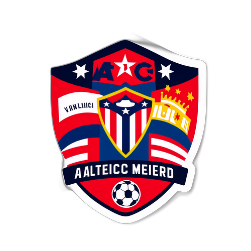 Sticker ya Timu ya Atlético Madrid