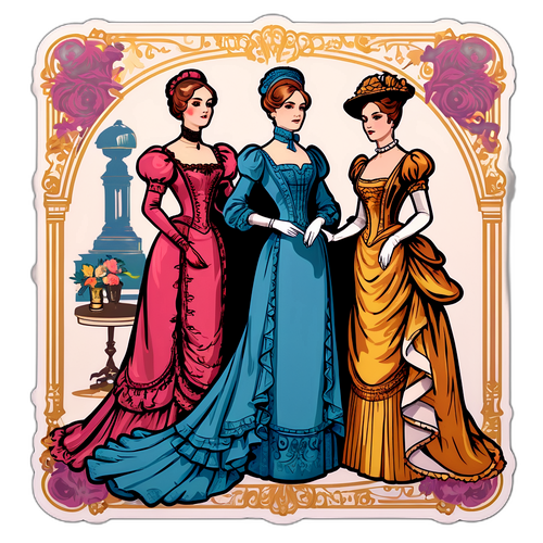 A Creative Depiction of Gilded Age Scenes