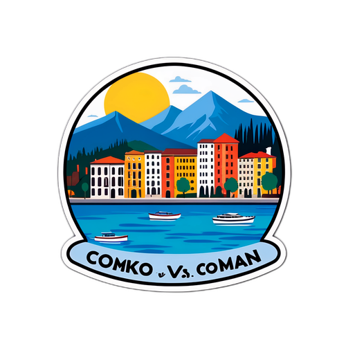 Sticker ya Como vs Milan