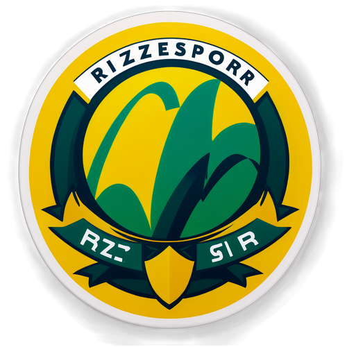 Rizespor Tutkusu! Bu Renkli Sticker ile Coşkusunu Yansıt!