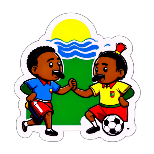Sticker ya Ushindani wa Mauritius na Zimbabwe