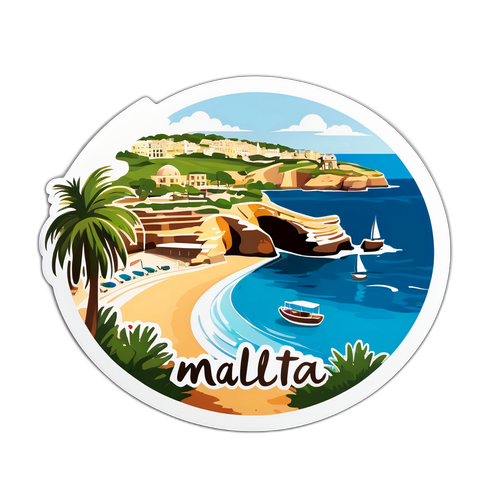 Peisaj frumos din Malta