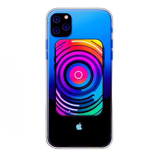 Futuristisk iPhone 17 Sticker