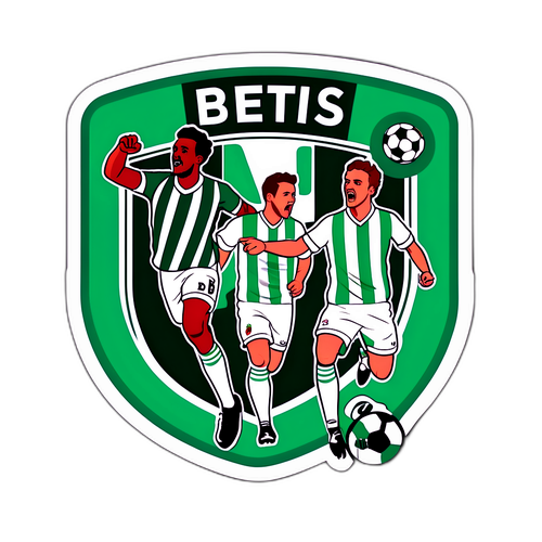 Stiker Momentum Pertandingan Betis