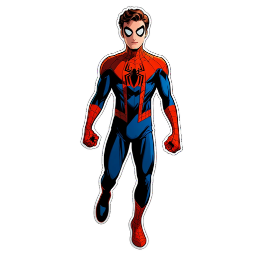 Unleash Your Inner Hero: The Must-Have Spider-Man Sticker That Every Fan Needs!