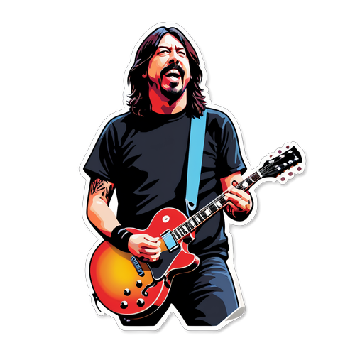 Dave Grohl În Stilul Său: Aventura Muzicală Ce Te Va Face Să Îți ții Respirația!