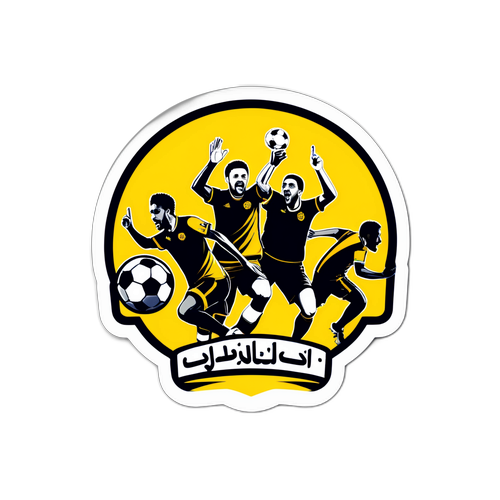 4 Jucători de Fotbal în Acțiune