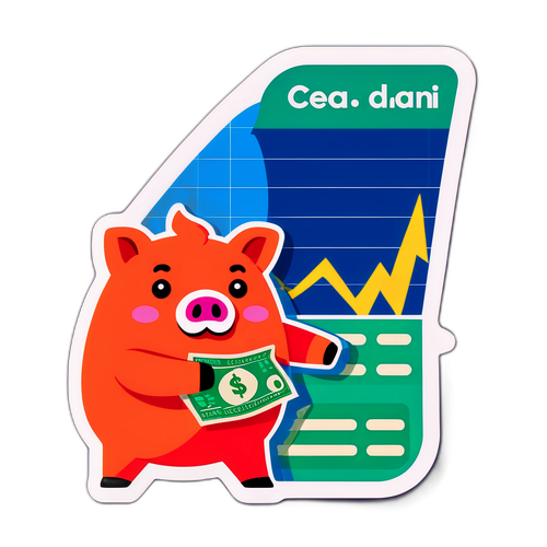 お金を貯めるキャラクターのデザイン