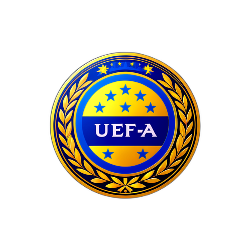Stiker Elegan Logo UEFA