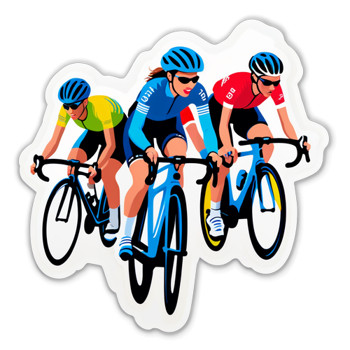 Transformeer Je Passie! De Baloise Ladies Tour Sticker: Vrouwen Op Topsnelheid!