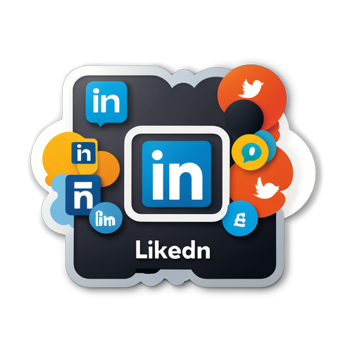 Le Sticker LinkedIn qui Va Révolutionner Votre Réseau Professionnel !