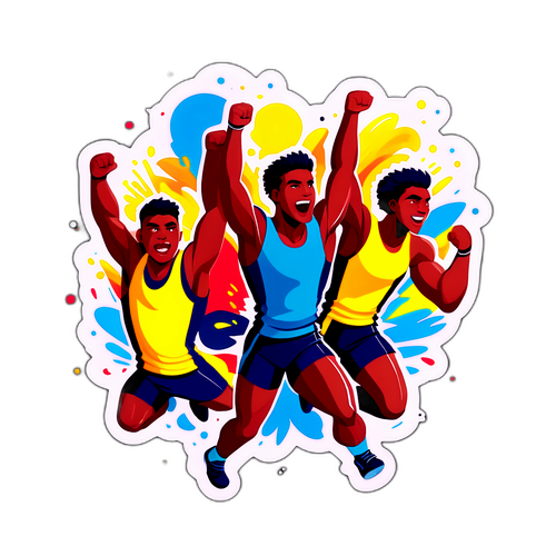 运动员的坚持与努力