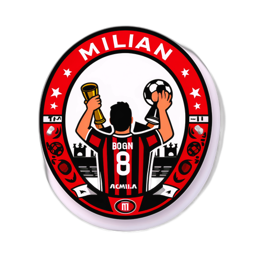 Samolepka AC Milan: Legendární okamžiky klubu