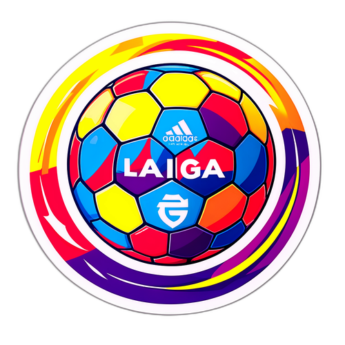 Футбольний мяч з логотипом Ла Ліги