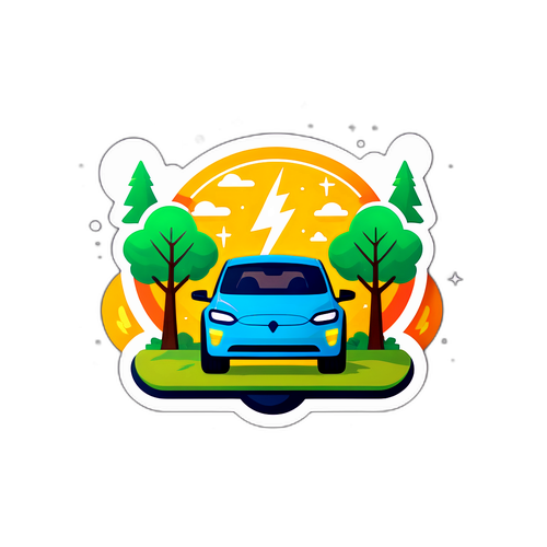 Chargeur de voiture électrique avec batterie pleine